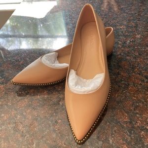 Coach Vivianna Bead Chain Flats size 8